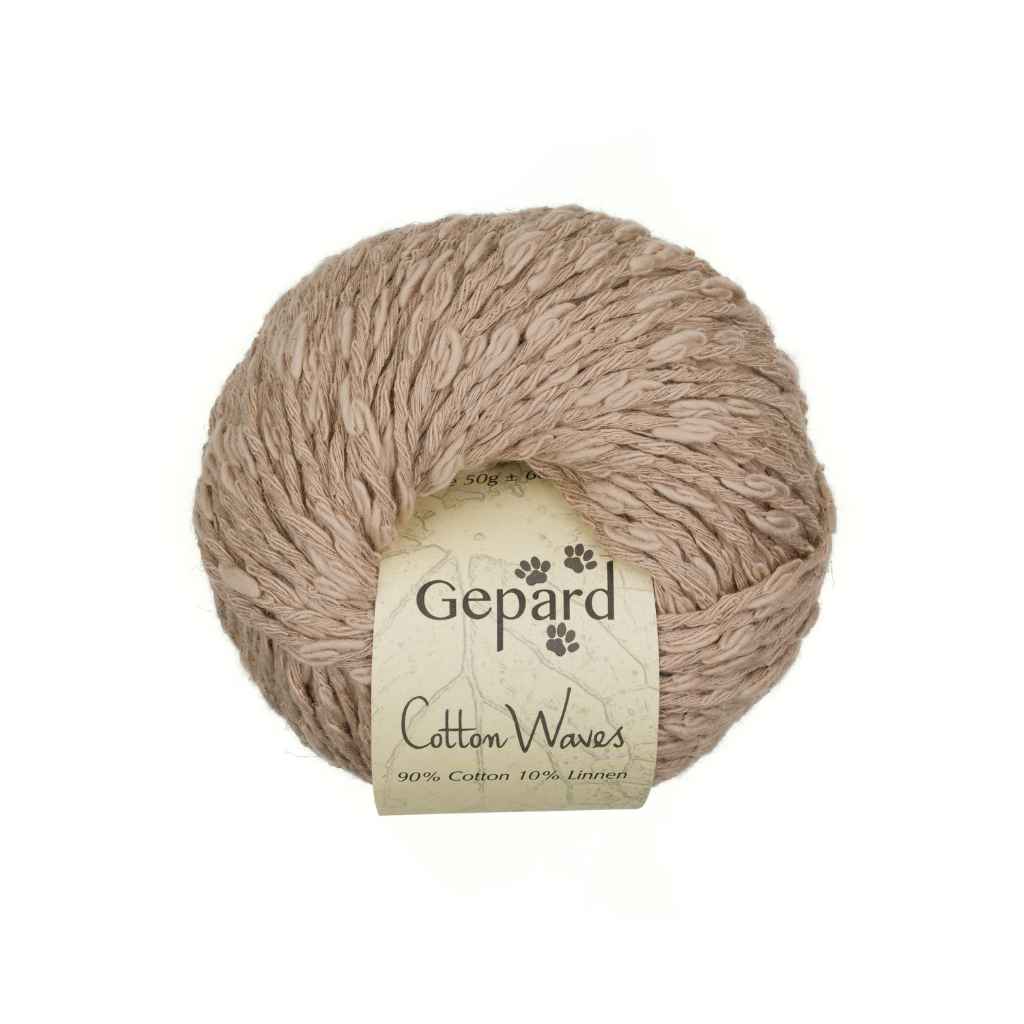 Gepard CottonWaves, Farbe 144 Owl Wisdom – Baumwolle und Leinen bei Lieblingsgarn