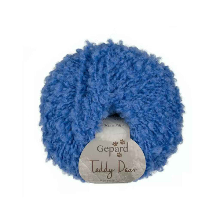 Gepard Teddy Dear, Farbe 732 – Bright Blue – Alpaka und Schurwolle bei Lieblingsgarn