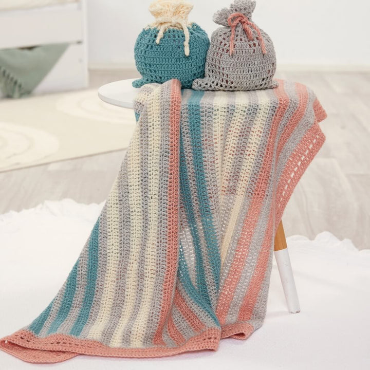 Lana Grossa Pattern Baby Häkeldecke Häkelset - Lana Grossa (PDF) bei bei bei bei Lieblingsgarn