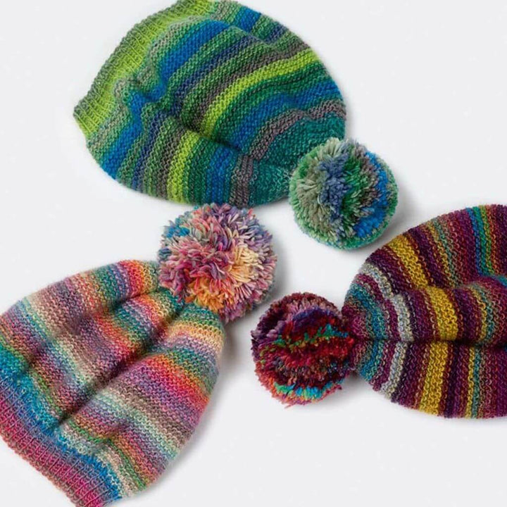 Lang Yarns Pattern Gestreifte Mütze Strickanleitung - Lang Yarns (PDF) bei bei bei bei Lieblingsgarn