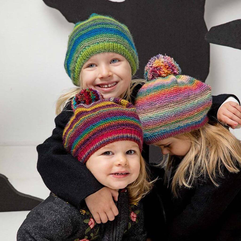 Lang Yarns Pattern Gestreifte Mütze Strickanleitung - Lang Yarns (PDF) bei bei bei bei Lieblingsgarn