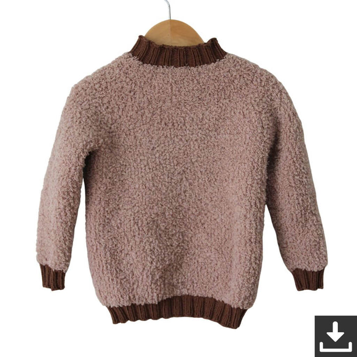 Go Handmade Pattern Sweater Kim Kids Strickanleitung - Go Handmade (PDF) bei bei bei bei bei bei bei Lieblingsgarn