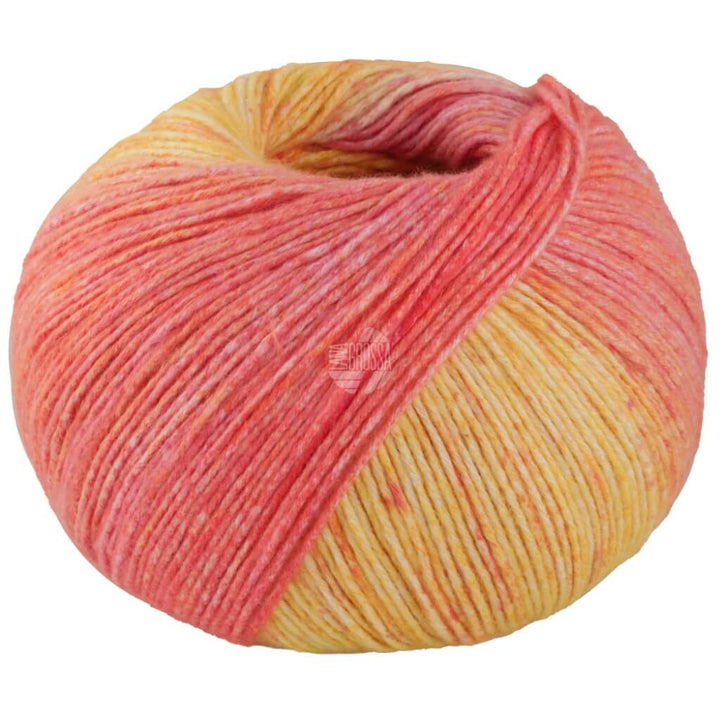 Lana Grossa 2031 - Orange/Lachsrosa/Pink/Hell-/Sonnengelb Lana Grossa Gomitolo Mambo bei bei bei bei Lieblingsgarn