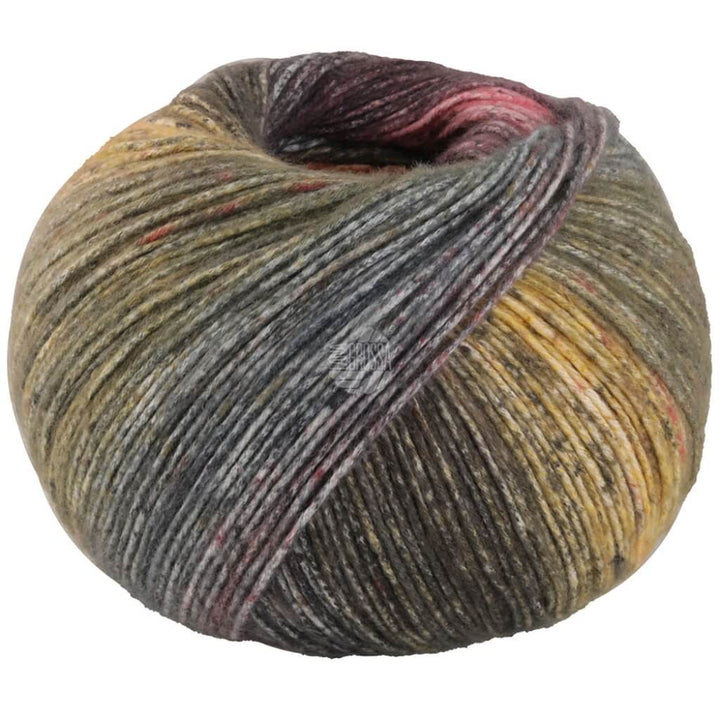Lana Grossa 2032 - Umbra/Dunkelgrau/Brombeer/Nelkenrosa/ Senfgelb/Moosgrün/Orange Lana Grossa Gomitolo bei bei Lieblingsgarn