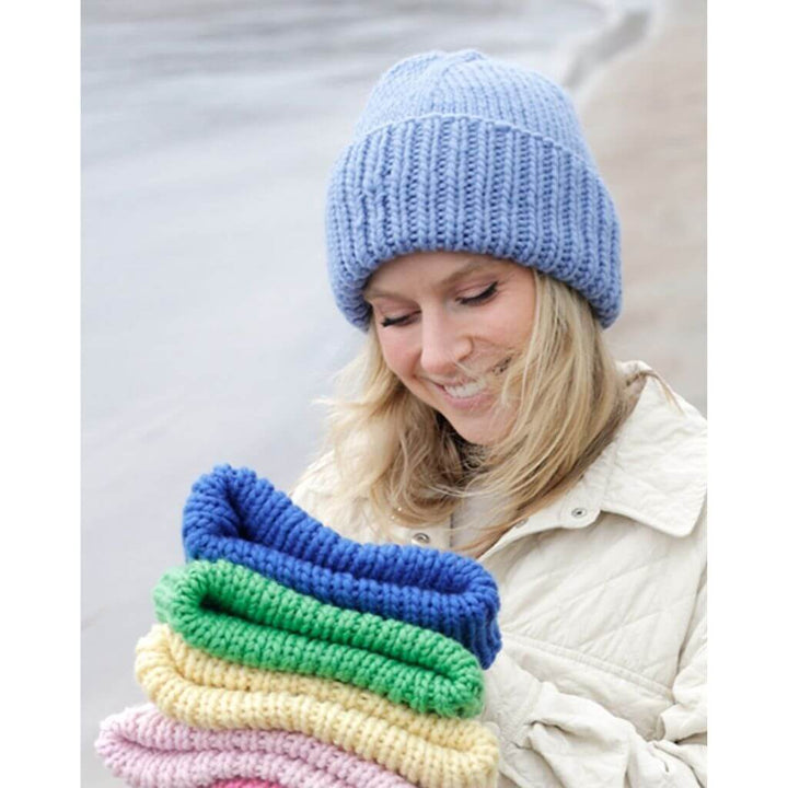 Drops Design Pattern Mütze Grand Lake Hat Strickanleitung - Drops (PDF) bei bei bei bei Lieblingsgarn
