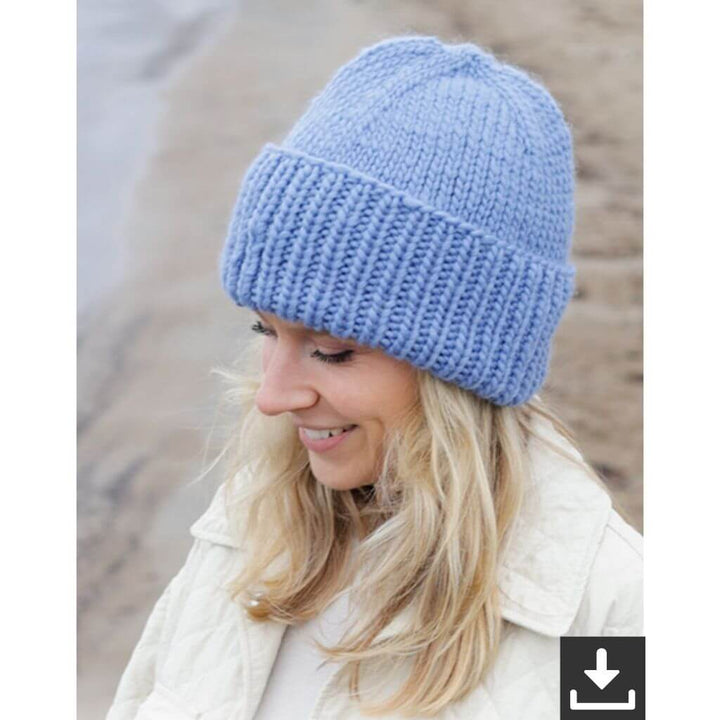 Drops Design Pattern Mütze Grand Lake Hat Strickanleitung - Drops (PDF) bei bei bei bei Lieblingsgarn