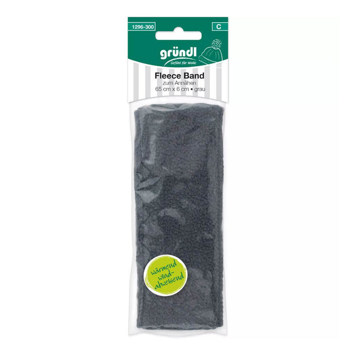 Gründl Natur Gründl Fleece Band 65 cm x 6 cm bei bei bei bei Lieblingsgarn