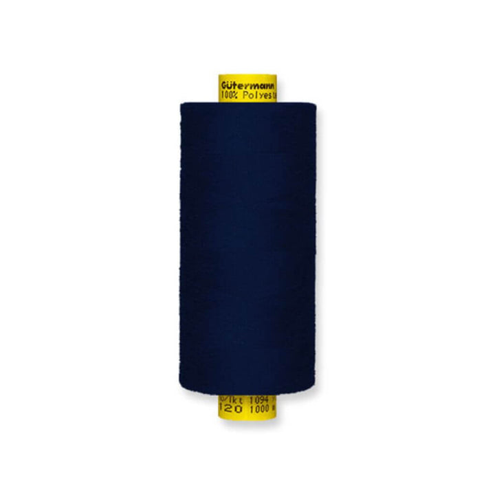 Gütermann Mara 120 Allesnäher 1000 m, Farbe Blau 0665 – Synthetik bei Lieblingsgarn