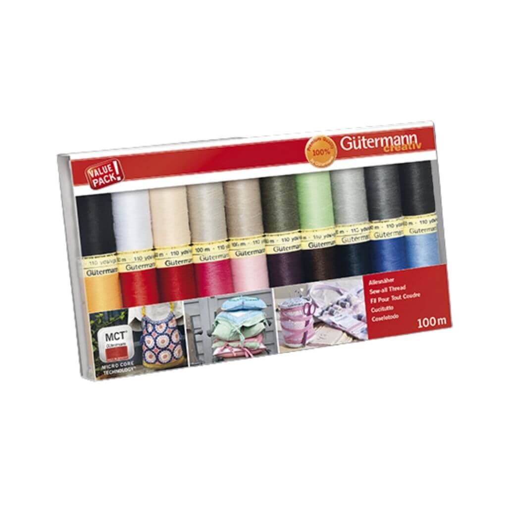 Gütermann Nähgarn Gütermann Nähfaden-Set Allesnäher - 20 Farben bei bei bei bei Lieblingsgarn