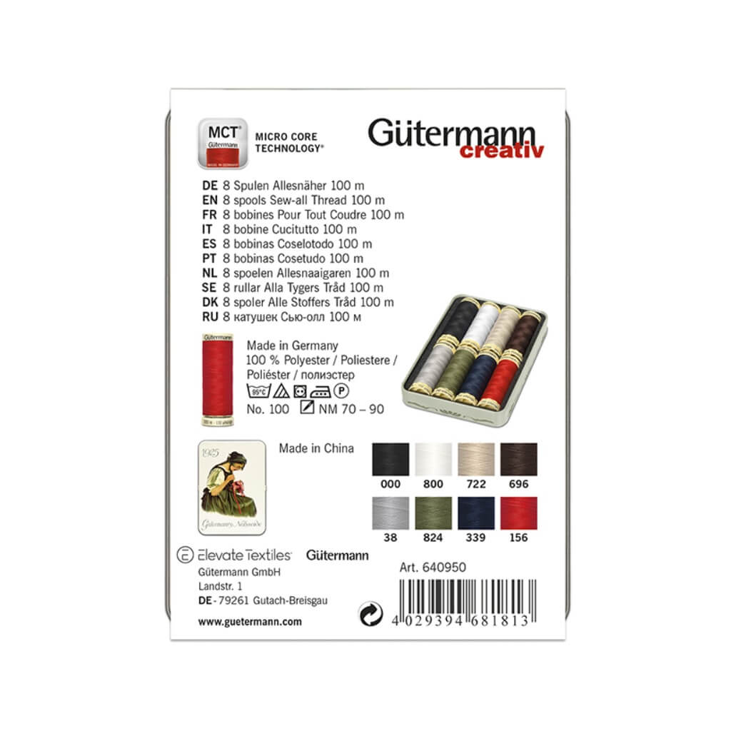 Gütermann Nostalgie-Box Allesnäher basic bei bei bei bei Lieblingsgarn