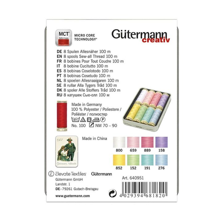 Gütermann Nostalgie-Box Allesnäher pastell bei bei bei bei Lieblingsgarn