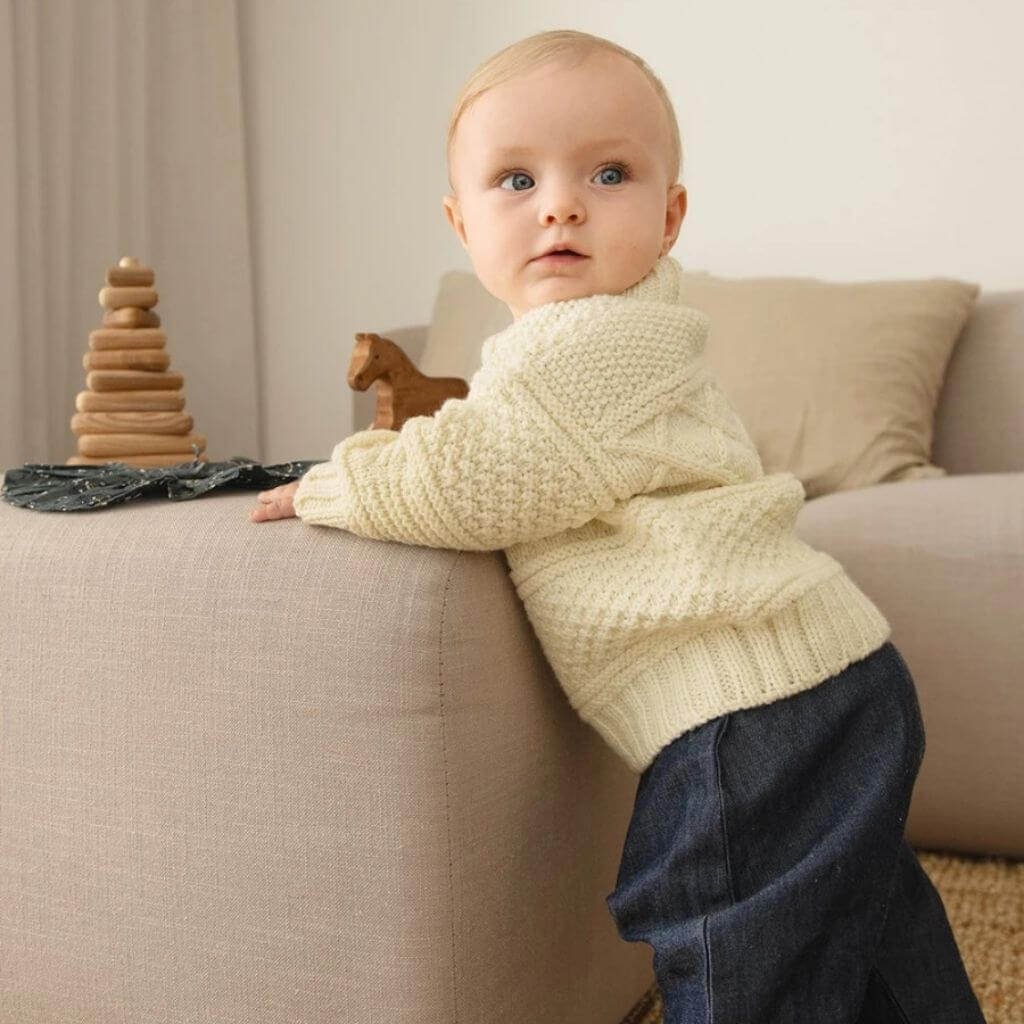 Sandnes Garn Pattern Kinder Pullover Guernsey Sweater Baby Strickanleitung - Sandnes Garn (Heft) bei bei bei Lieblingsgarn
