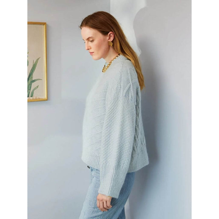Sandnes Garn Pattern Damen Pullover Heather Sweater Strickanleitung - Sandnes Garn (Heft) bei bei bei bei Lieblingsgarn