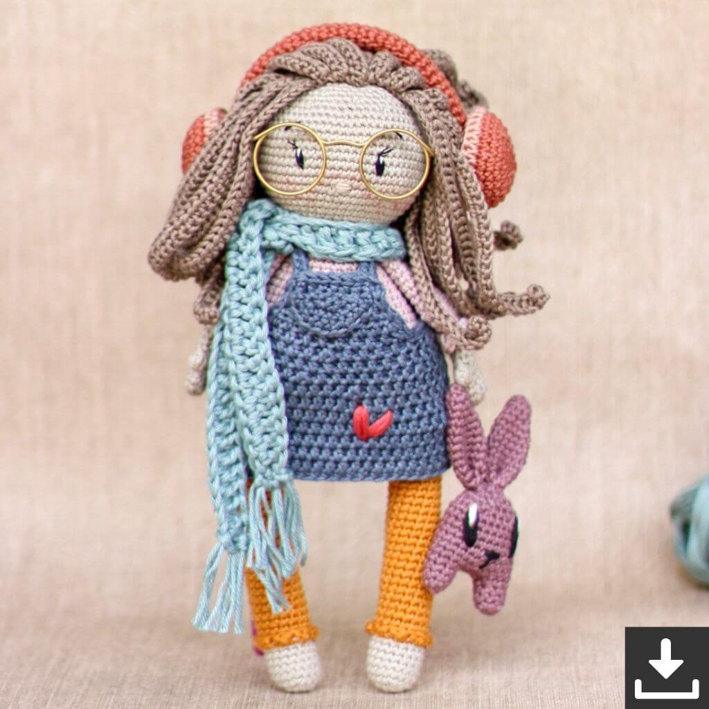 himbeersalz Pattern Amigurumi Anna Anleitung - himbeersalz (PDF) bei bei bei bei Lieblingsgarn