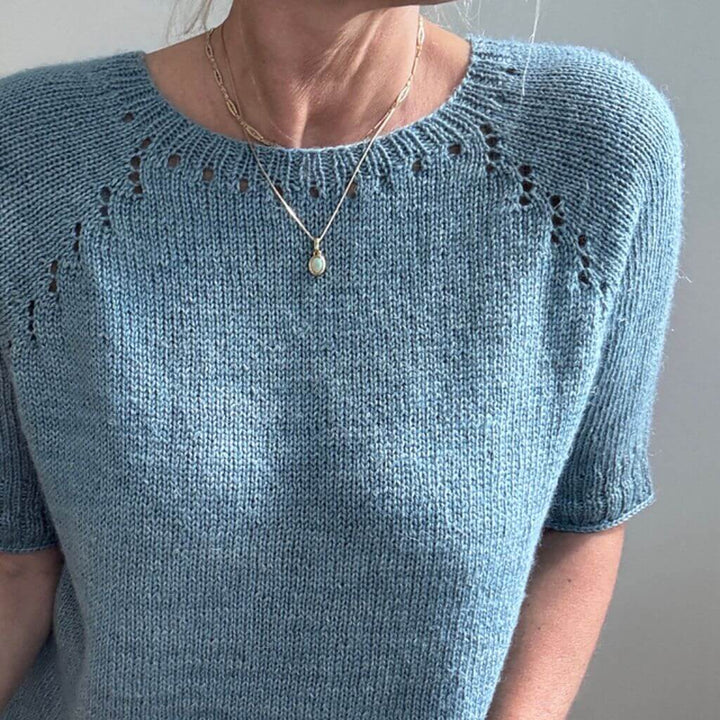 Hinterm Stein Aqualino Shirt Strickanleitung - Hinterm Stein (PDF) bei bei bei bei Lieblingsgarn