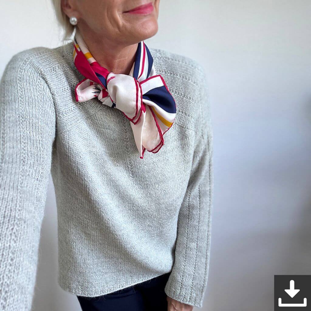 Hinterm Stein Pattern Pullover Artwork Strickanleitung - Hinterm Stein (PDF) bei bei bei bei Lieblingsgarn