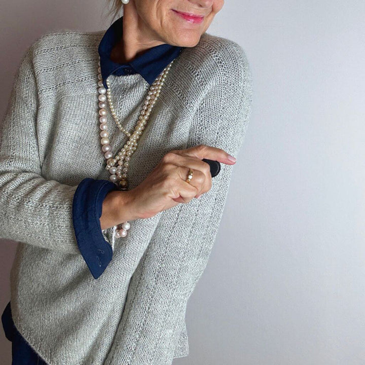 Hinterm Stein Pattern Pullover Artwork Strickanleitung - Hinterm Stein (PDF) bei bei bei bei Lieblingsgarn