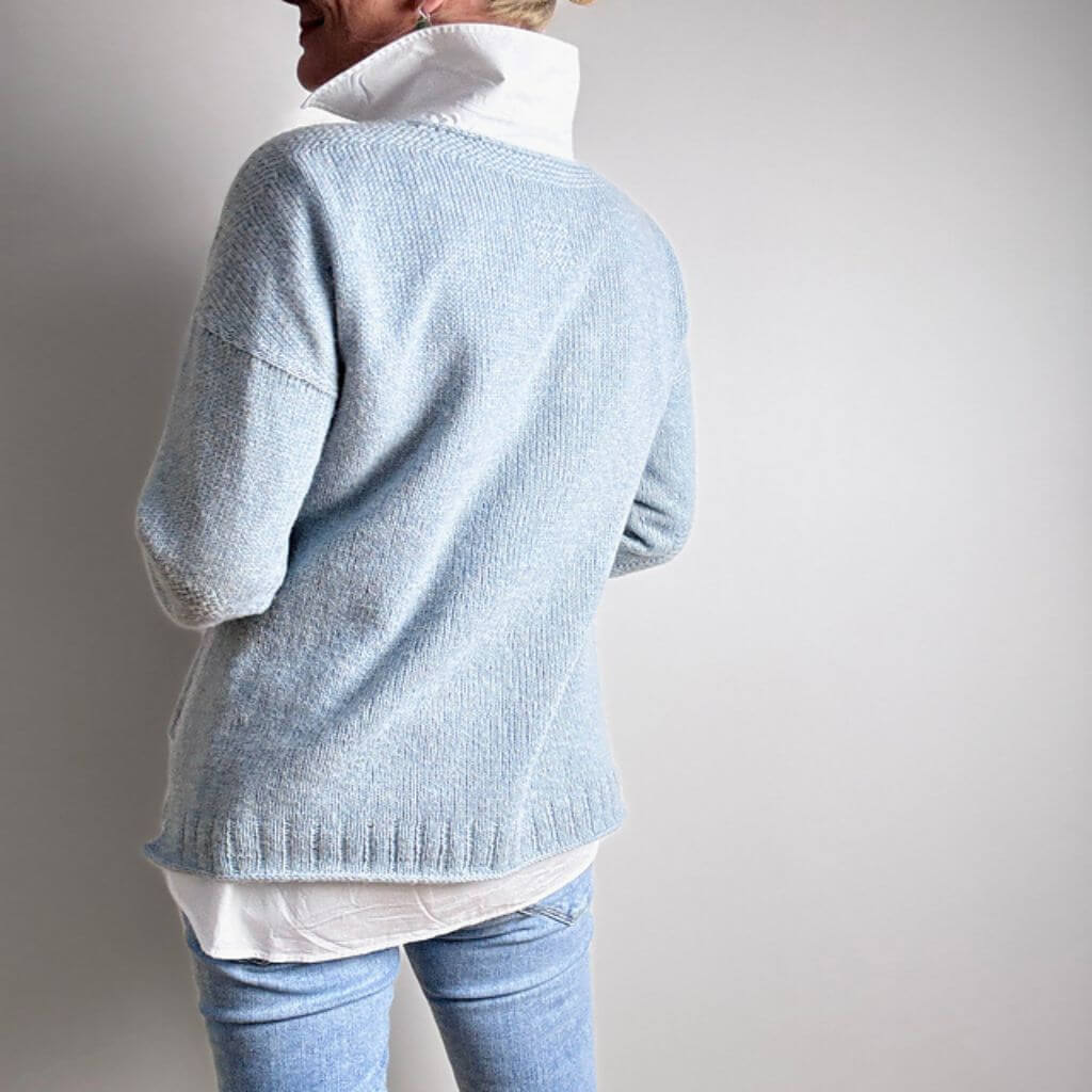 Hinterm Stein Pullover Bandweaver Strickanleitung - Hinterm Stein (PDF) bei bei bei bei Lieblingsgarn