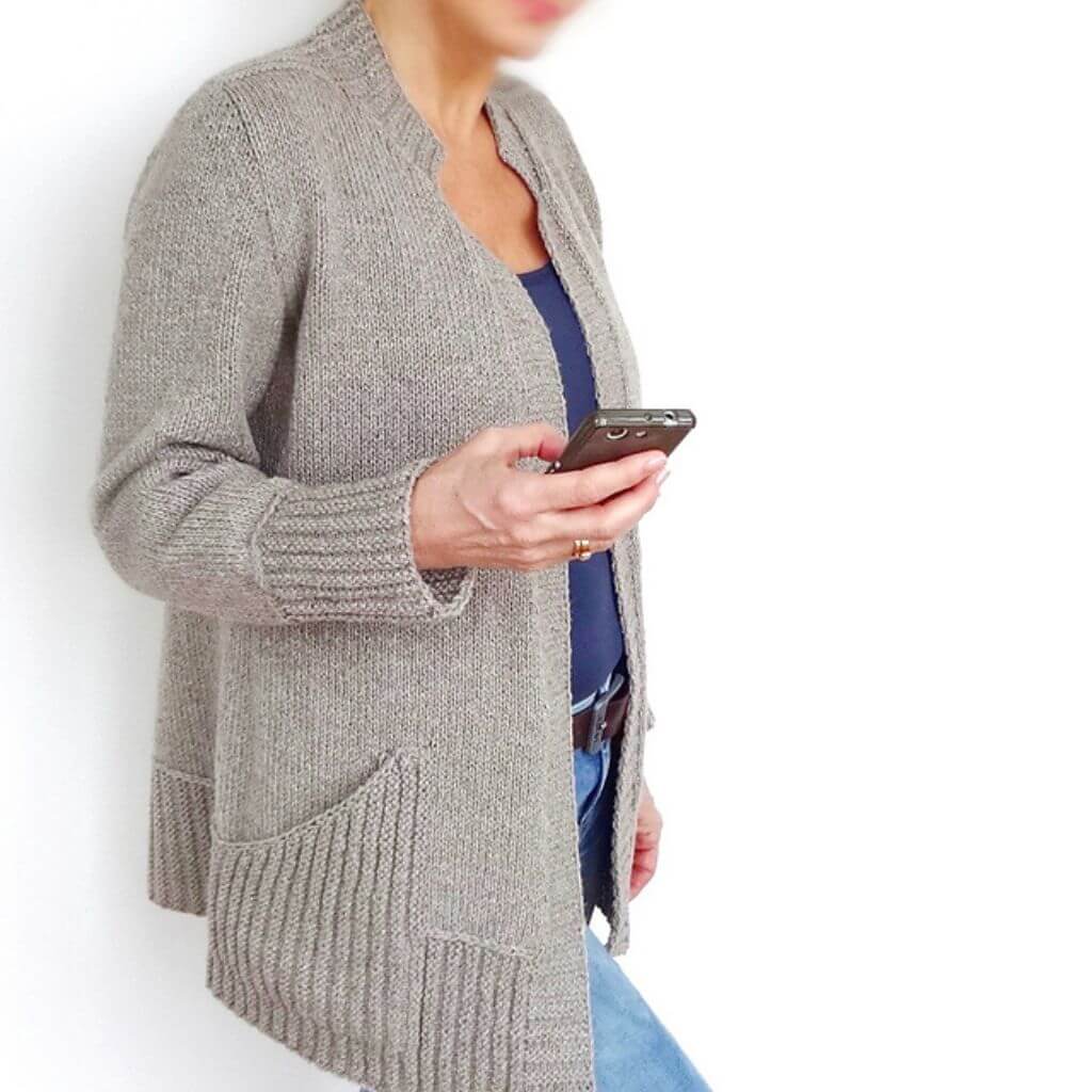 Hinterm Stein Strickjacke Big Sister Strickanleitung - Hinterm Stein (PDF) bei bei bei bei bei bei bei bei Lieblingsgarn