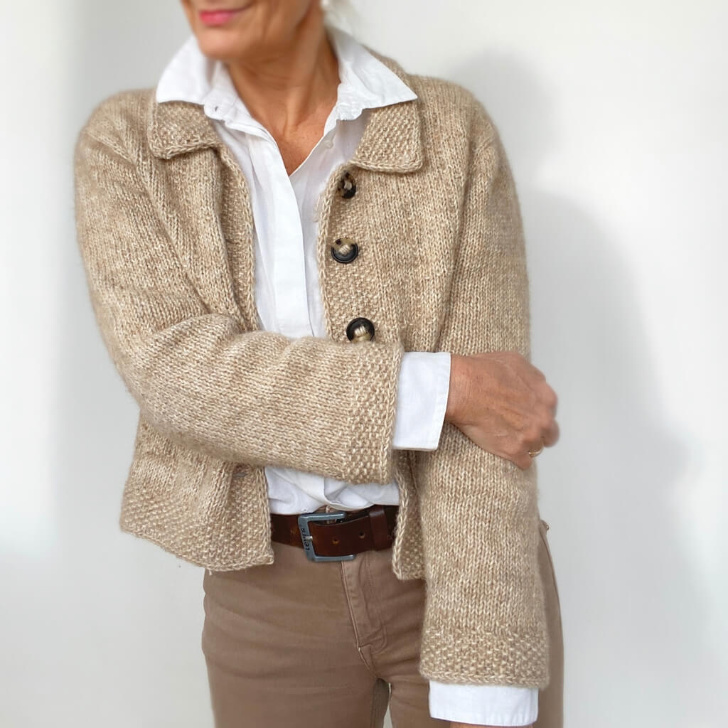 Hinterm Stein Cozy Cubes Jacke Strickanleitung - Hinterm Stein (PDF) bei bei bei bei Lieblingsgarn