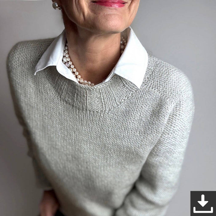 Hinterm Stein Pattern Destress Sweater Strickanleitung - Hinterm Stein (PDF) bei bei bei bei bei bei bei bei Lieblingsgarn