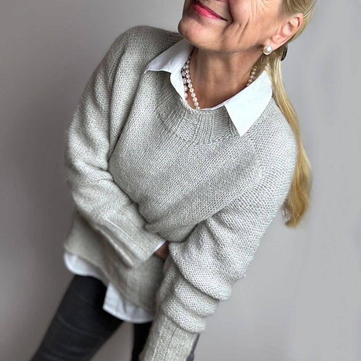 Hinterm Stein Pattern Destress Sweater Strickanleitung - Hinterm Stein (PDF) bei bei bei bei bei bei bei bei Lieblingsgarn