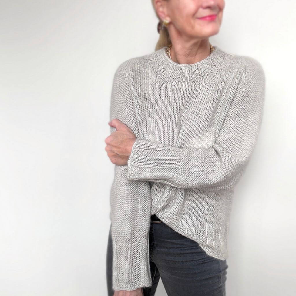 Hinterm Stein Pattern Destress Sweater Strickanleitung - Hinterm Stein (PDF) bei bei bei bei bei bei bei bei Lieblingsgarn
