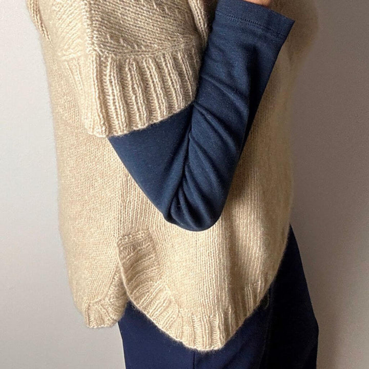 Hinterm Stein Hay Crop Slipover Strickanleitung - Hinterm Stein (PDF) bei bei bei bei Lieblingsgarn