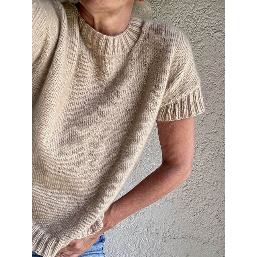 Hinterm Stein Hay Crop Slipover Strickanleitung - Hinterm Stein (PDF) bei bei bei bei Lieblingsgarn