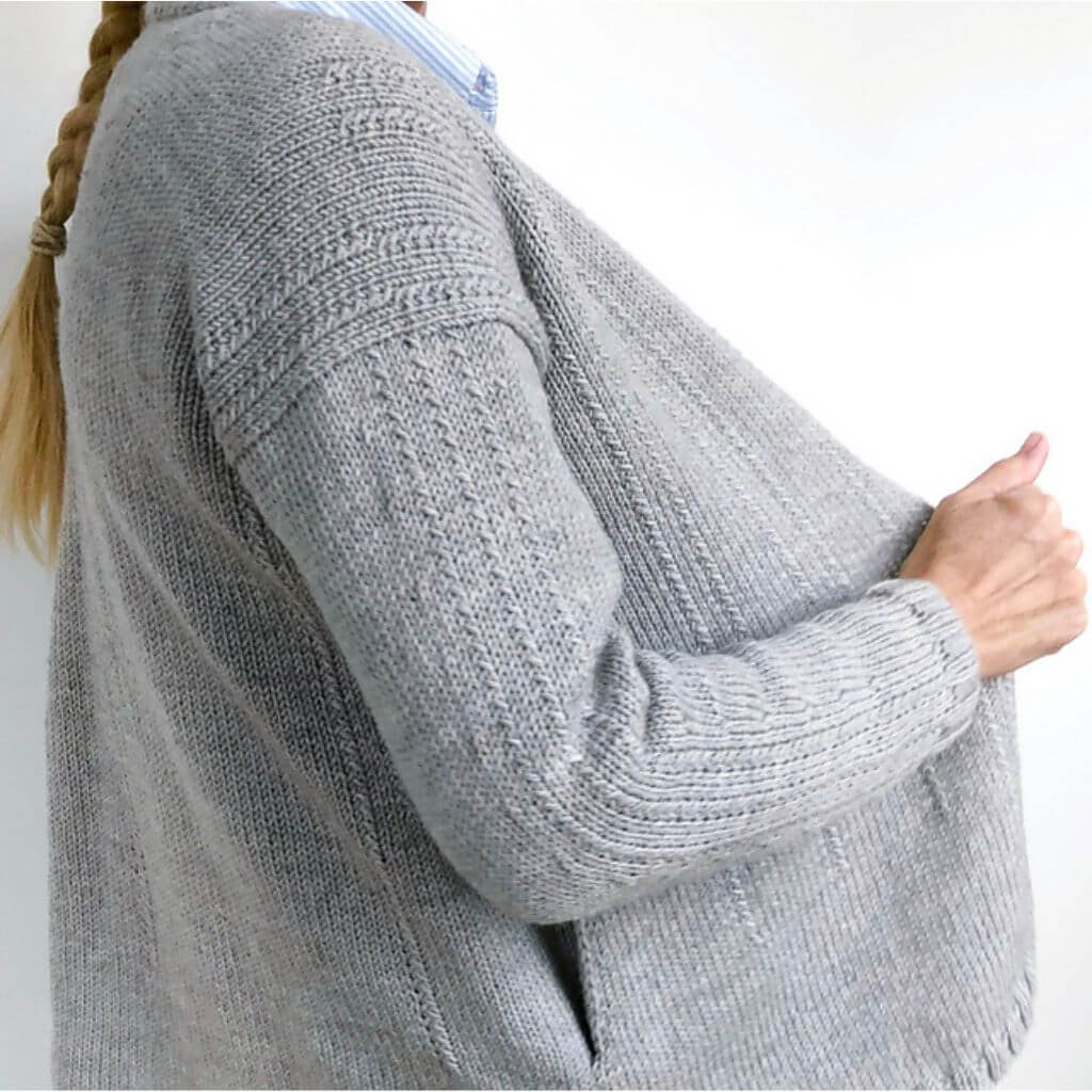 Hinterm Stein Strickjacke In the Grasslands Strickanleitung - Hinterm Stein (PDF) bei bei bei bei Lieblingsgarn