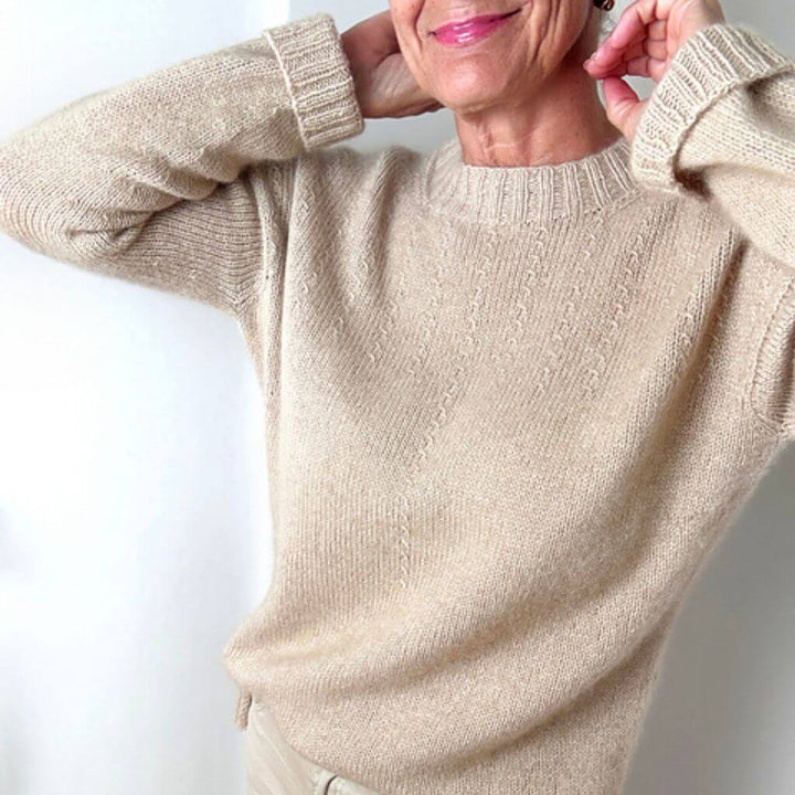 Hinterm Stein Old Money Sweater Strickanleitung - Hinterm Stein (PDF) bei bei bei bei Lieblingsgarn