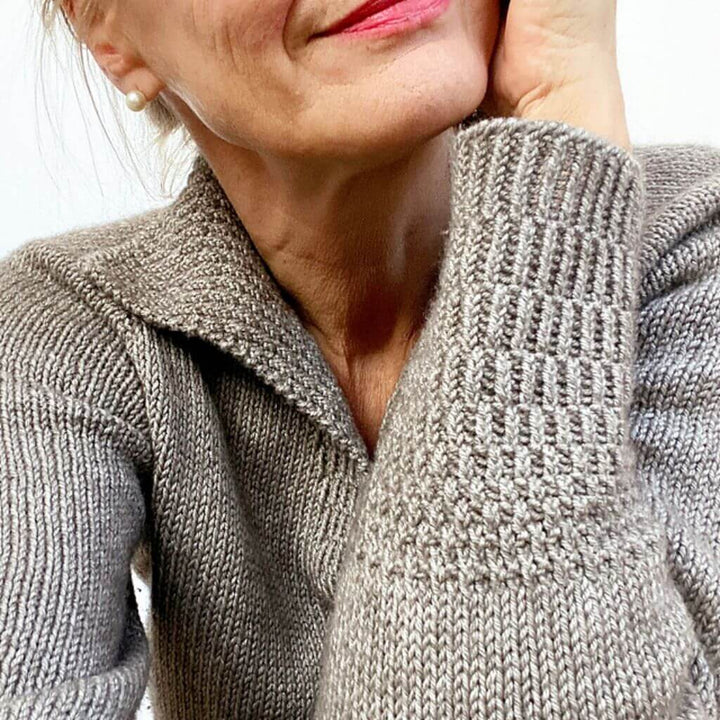 Hinterm Stein Pullover Perfect Polo Strickanleitung - Hinterm Stein (PDF) bei bei bei bei Lieblingsgarn