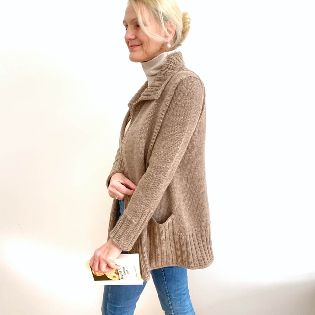 Hinterm Stein Pocket Edition Cardigan Strickanleitung - Hinterm Stein (PDF) bei bei bei bei Lieblingsgarn