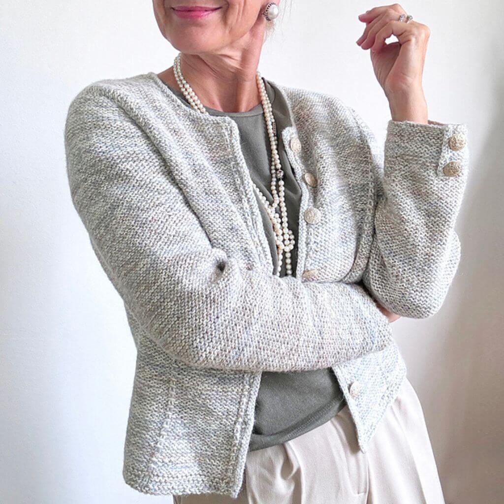 Hinterm Stein Strickjacke Princess of Odds Strickanleitung - Hinterm Stein (PDF) bei bei bei bei Lieblingsgarn