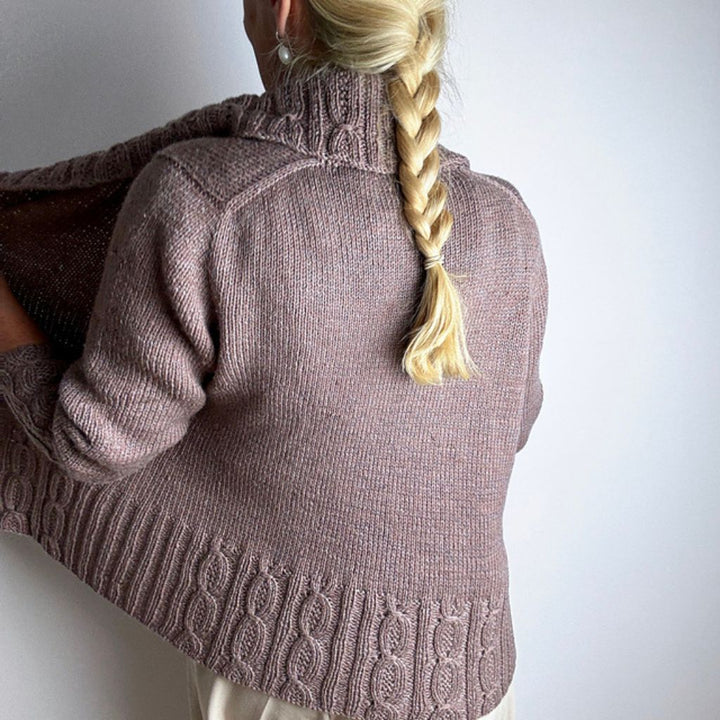 Hinterm Stein Pattern Strickjacke Soft Chains Strickanleitung - Hinterm Stein (PDF) bei bei bei bei Lieblingsgarn