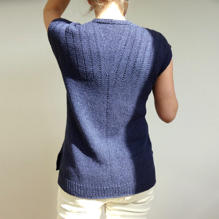 Hinterm Stein Summer Line Top Strickanleitung - Hinterm Stein (PDF) bei bei bei bei Lieblingsgarn