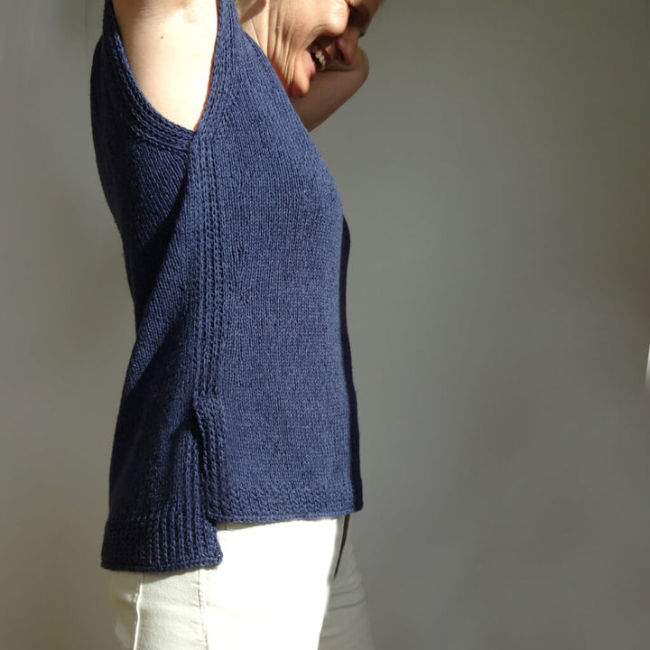 Hinterm Stein Summer Line Top Strickanleitung - Hinterm Stein (PDF) bei bei bei bei Lieblingsgarn