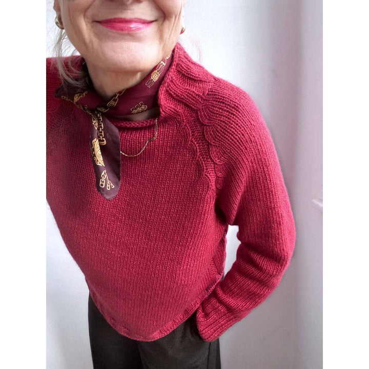 Hinterm Stein Pattern Wave Power Pullover Strickanleitung - Hinterm Stein (PDF) bei bei bei bei Lieblingsgarn