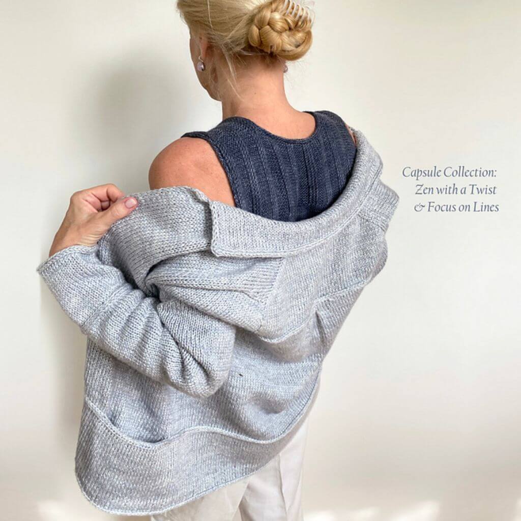 Hinterm Stein Pattern Top Zen with a Twist Strickanleitung - Hinterm Stein (PDF) bei bei bei bei Lieblingsgarn