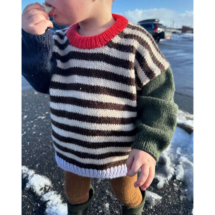 PetiteKnit Pattern Kinder Pullover Holger Sweater Strickanleitung - PetiteKnit (Heft) bei bei bei bei bei bei Lieblingsgarn