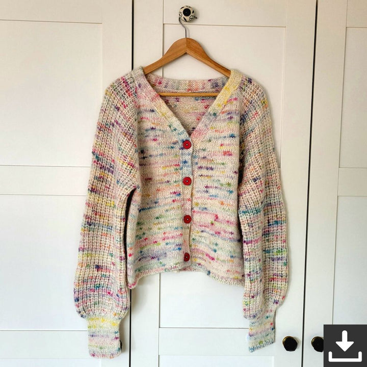 Nadelmelodie Strickjacke Homeland Cardigan Strickjacke - Nadelmelodie (PDF) bei bei bei bei Lieblingsgarn
