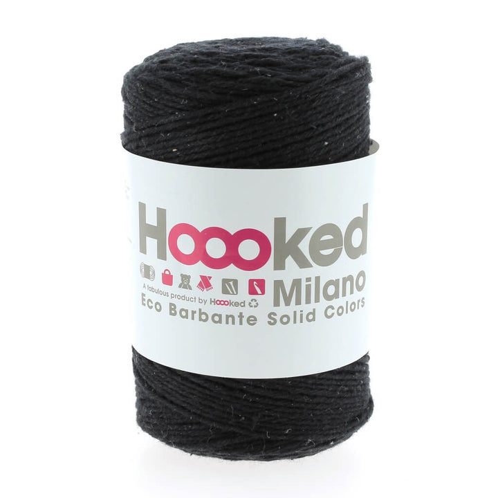 Hoooked Garn 250 - Noir Hoooked Milano Eco Barbante Lieblingsgarn