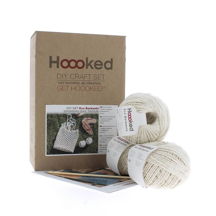 Hoooked Einkaufstasche Trogir Almond Häkelset - Hoooked bei bei bei bei bei Lieblingsgarn