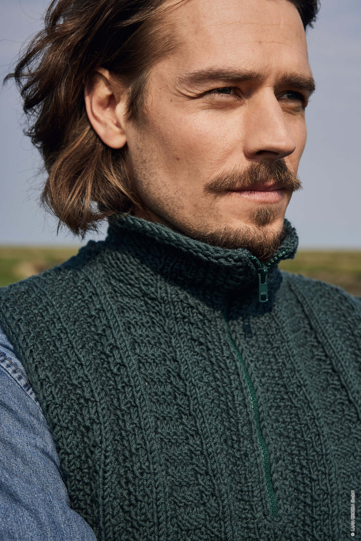 Lana Grossa Pattern Herren Pullunder Strickanleitung - Lana Grossa (Heft) bei bei bei bei bei bei bei Lieblingsgarn