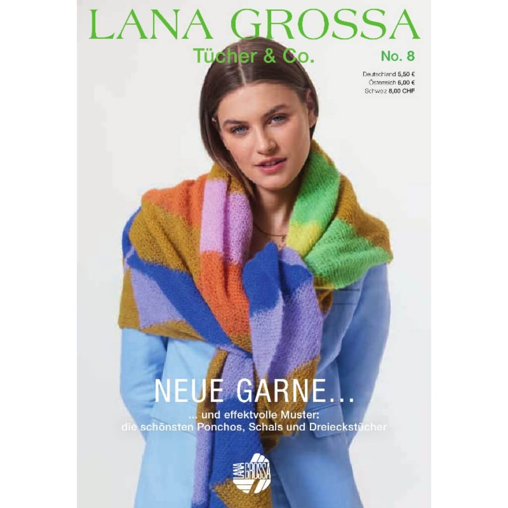 Lana Grossa Tücher &amp; Co. Nr. 8 bei bei bei bei Lieblingsgarn