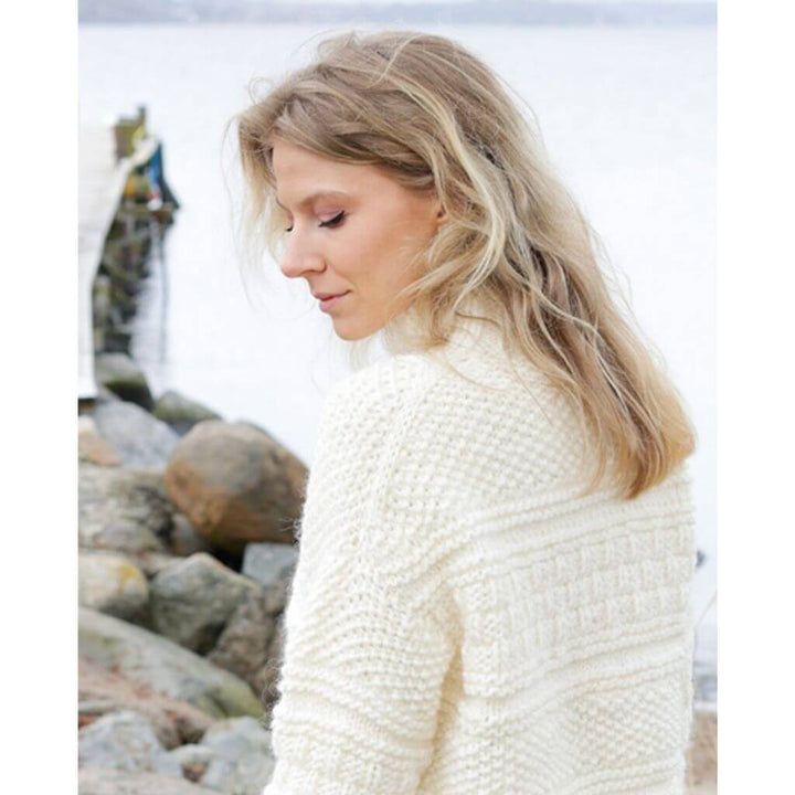 Drops Design Pattern Damen Pullover Ice Tide Strickanleitung - Drops (PDF) bei bei bei bei Lieblingsgarn