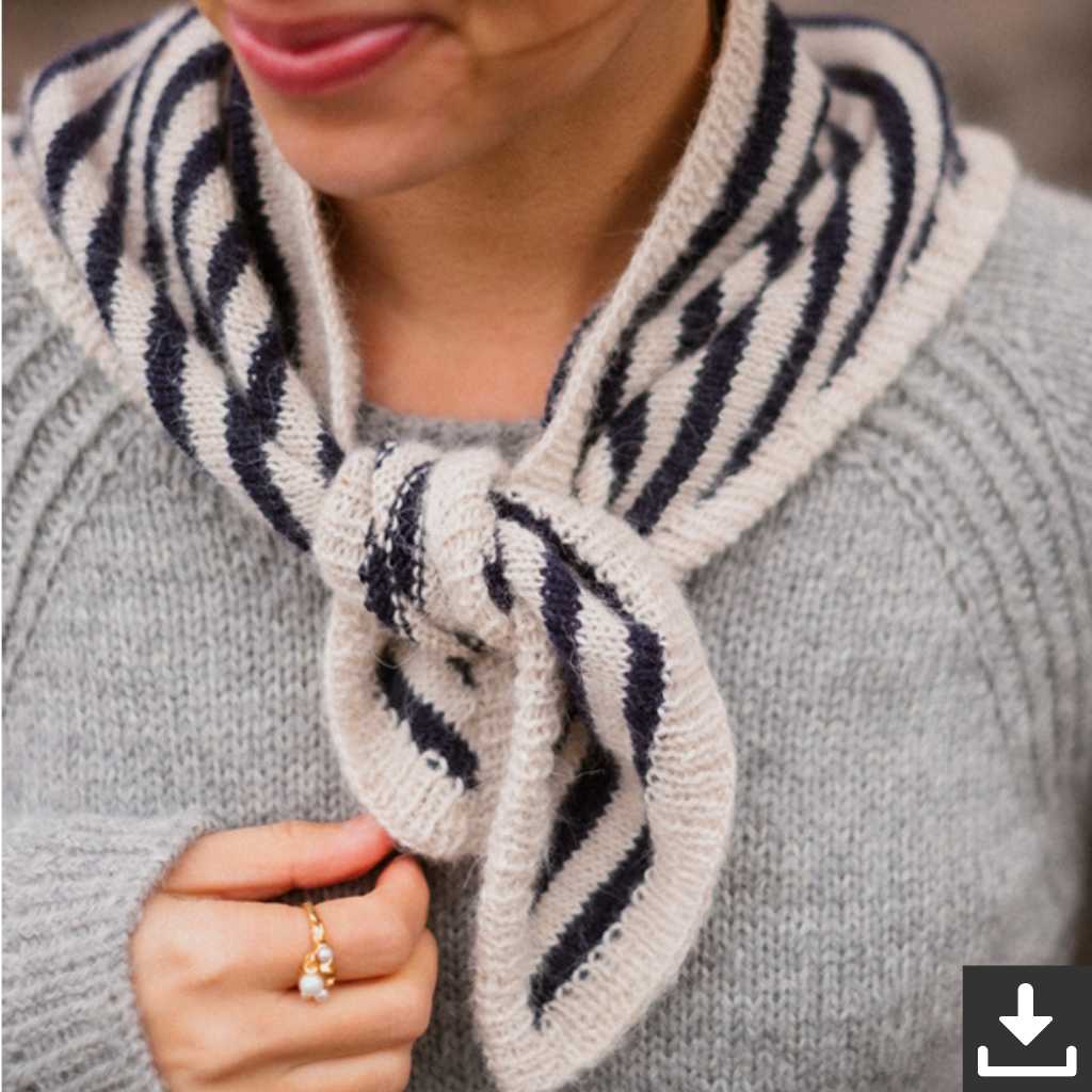 Lieblingsgarn In My Stripes Era Scarf Strickanleitung - Kutovakika (PDF, englisch) bei bei bei bei Lieblingsgarn