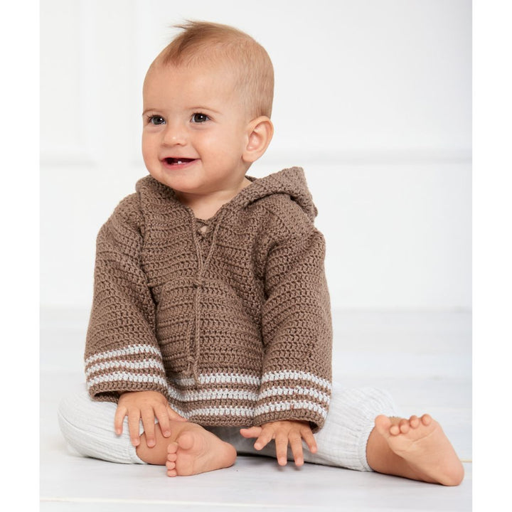 Lana Grossa Pattern Kapuzenpullover für Kinder Häkelanleitung - Lana Grossa (Heft) bei bei bei bei bei bei bei Lieblingsgarn
