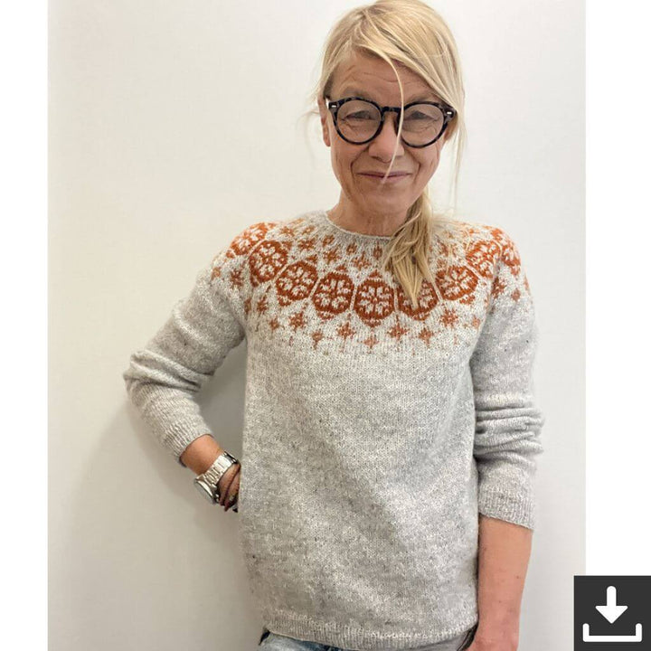 Isabell Kraemer Pattern Pullover Christmas Belle Strickanleitung - Isabell Kraemer (PDF) bei bei bei bei Lieblingsgarn