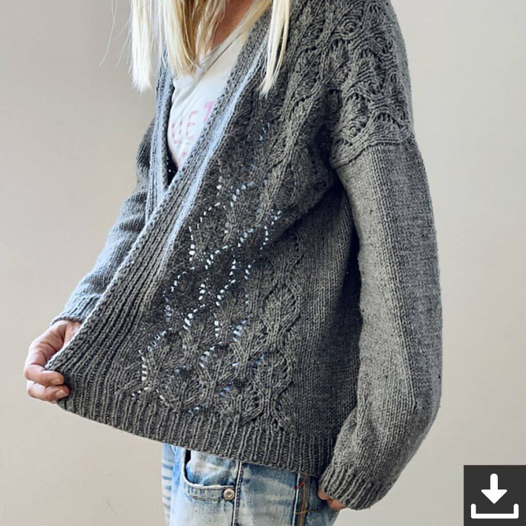 Isabell Kraemer Pattern Cardigan Elah Strickanleitung - Isabell Kraemer (PDF) bei bei bei bei Lieblingsgarn